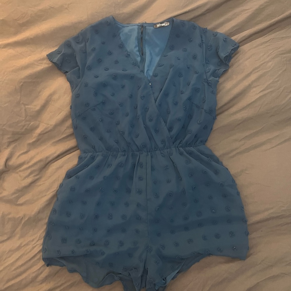 Blue Romper